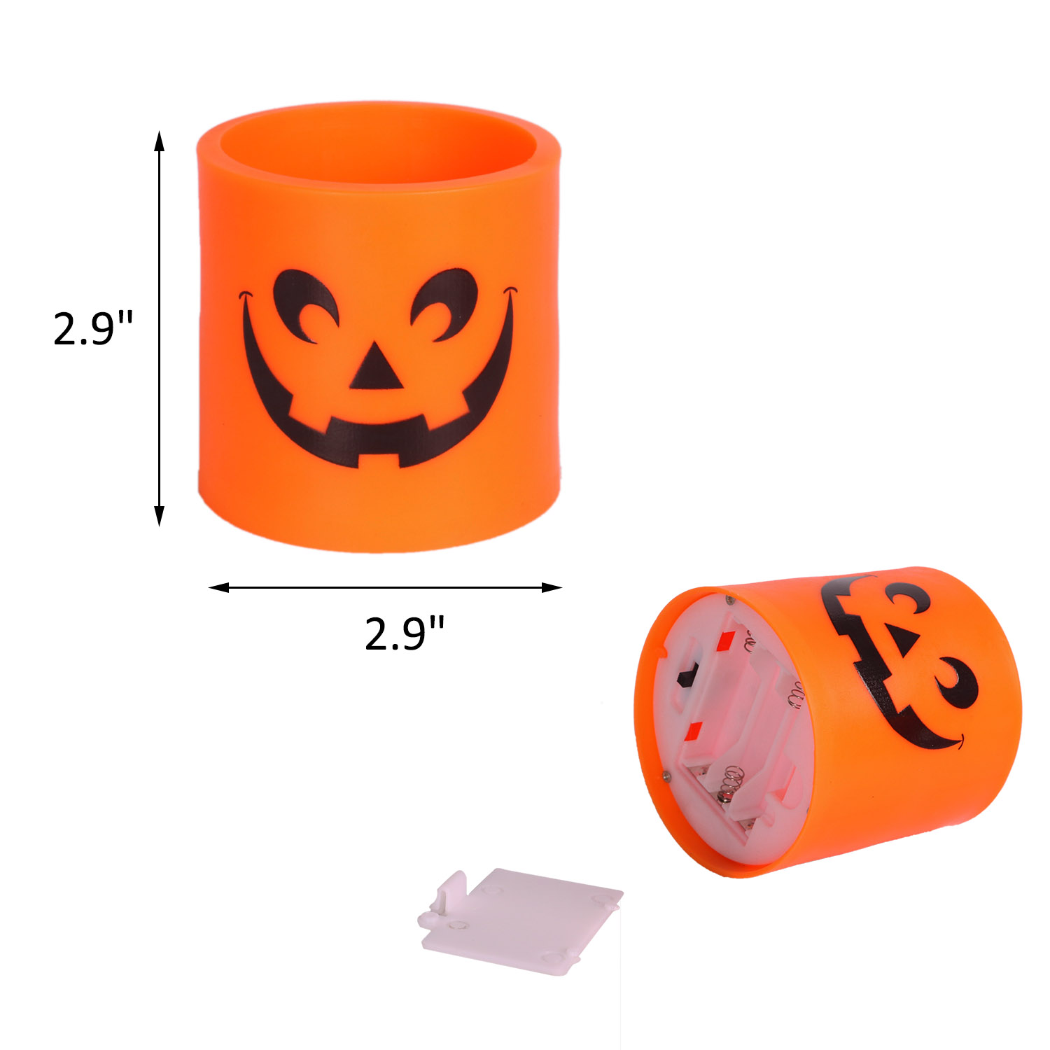 LED Pumkin Candles